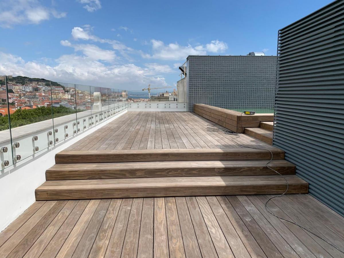 New!! Luxury Avenida Da Liberdade Flat- With Rooftop And Pool Appartement