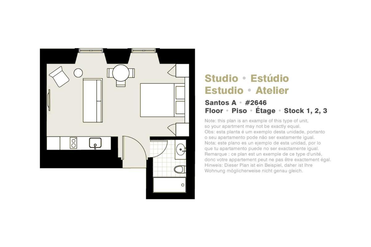 Serviced - Santos Appartement