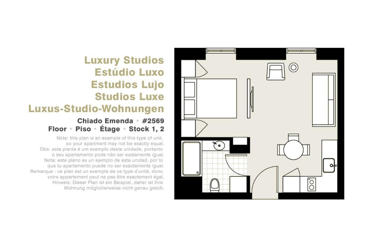 Appartement Serviced - Chiado Emenda Lisboa