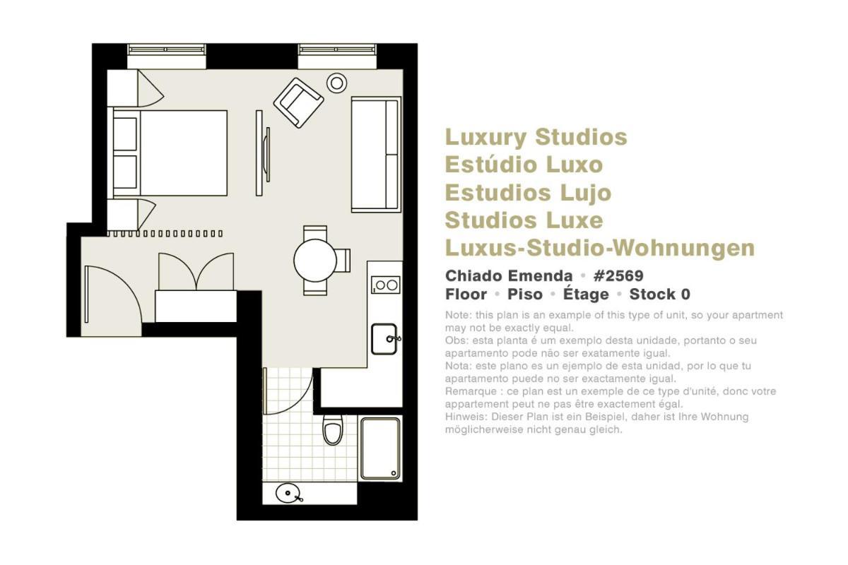 Appartement Serviced - Chiado Emenda Lisboa
