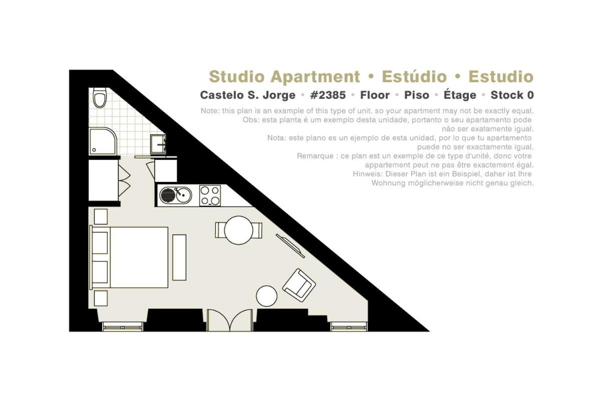 Serviced - Castelo S. Jorge Lissabon