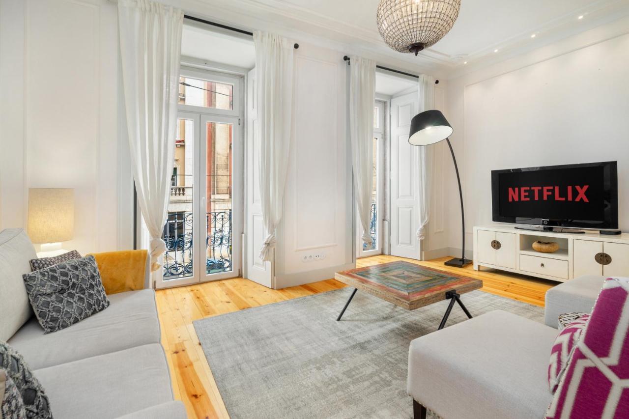 Whome Luxury In Prime Location W/ Ac, Lift & Private Patio Appartement Lisboa
