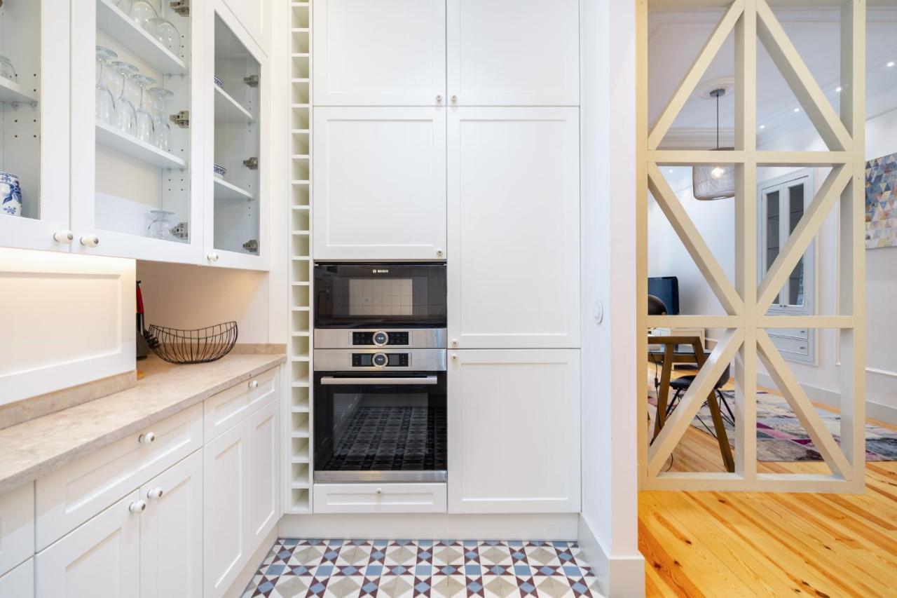 Appartement Whome Luxury In Prime Location W/ Ac, Lift & Private Patio Lisboa