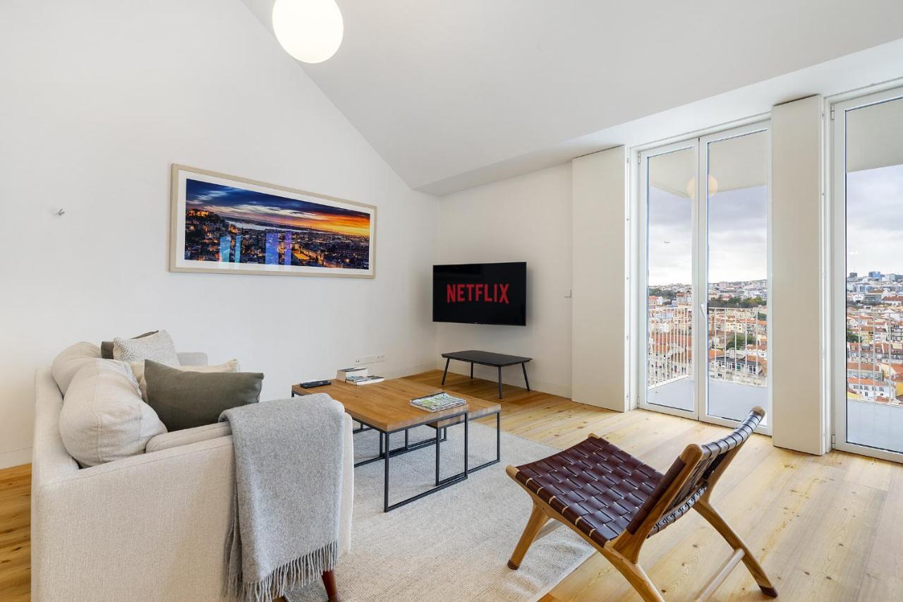 Whome View Penthouse Luxurious Living In With Ac & Elevator * Lisboa