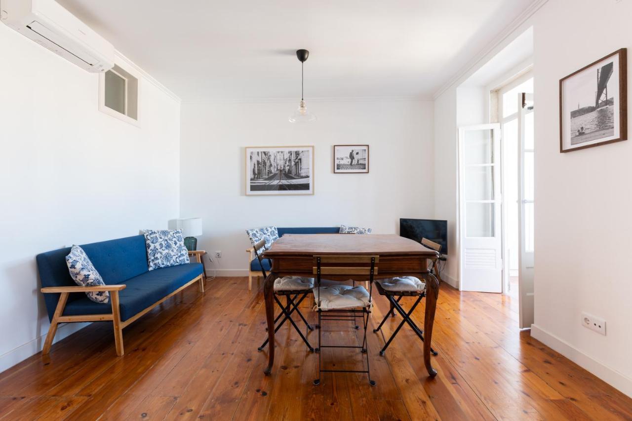 Apartment White & Blue Vintage In Graca *