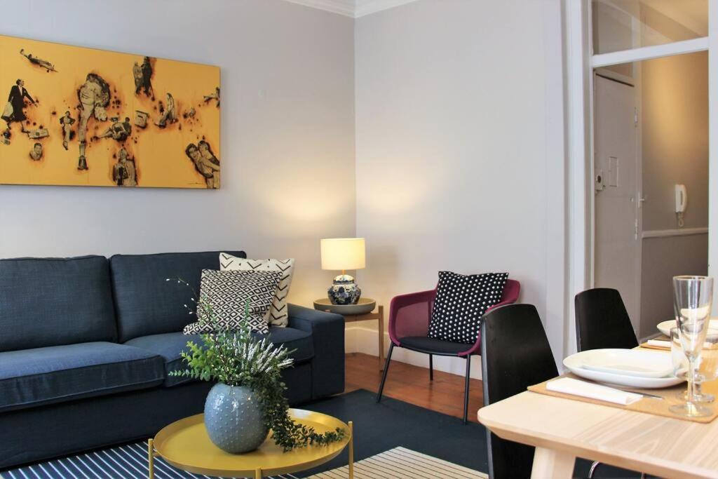 Sm1-happy At Hip Pr.real & Bair.alto + Private Patio! Apartment Lissabon