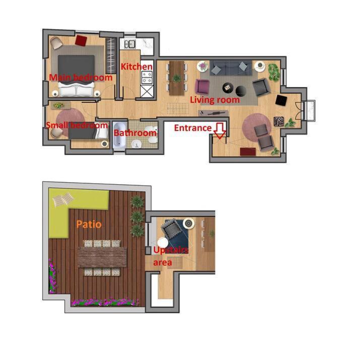 Sm3 Now With New Ac Rootop Terrace Bright And Cozy Pr Real Br Alto Apartamento