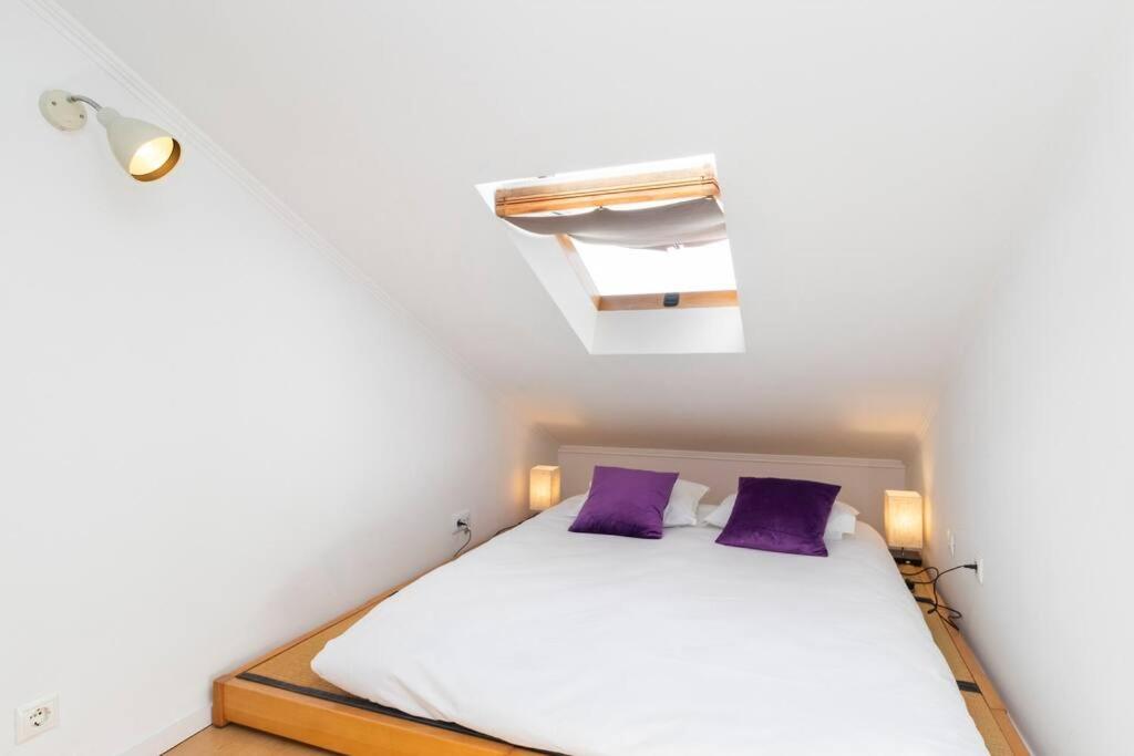 Appartement Romantic Rooftop Apart W/ River View Ac Heating Lissabon