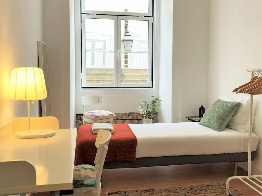 Appartement Sj1d+e Heart Of Baixa New A/c Spacious 2 Apts 5br2ba Lisboa