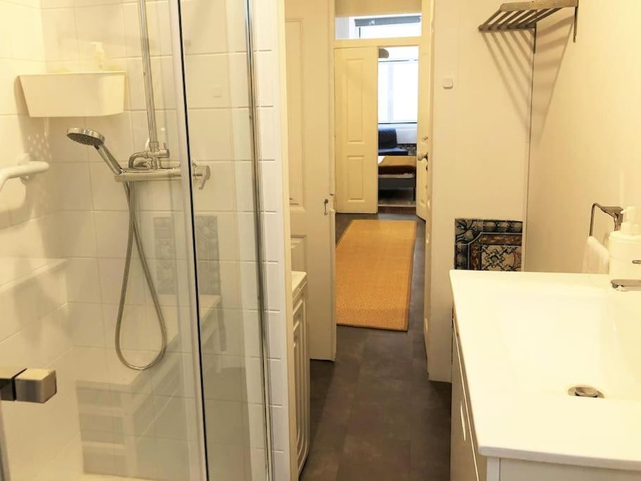 Sj1d+e Heart Of Baixa New A/c Spacious 2 Apts 5br2ba Appartement Lisboa