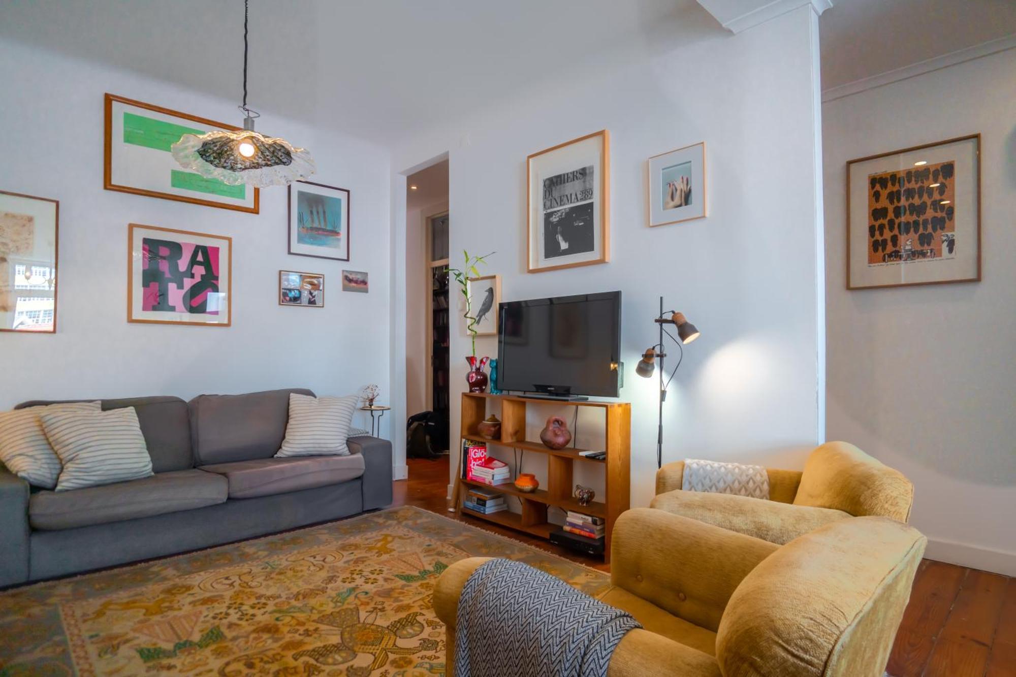 Life In Colour & Art - Charming 3bed Appartement Lisboa