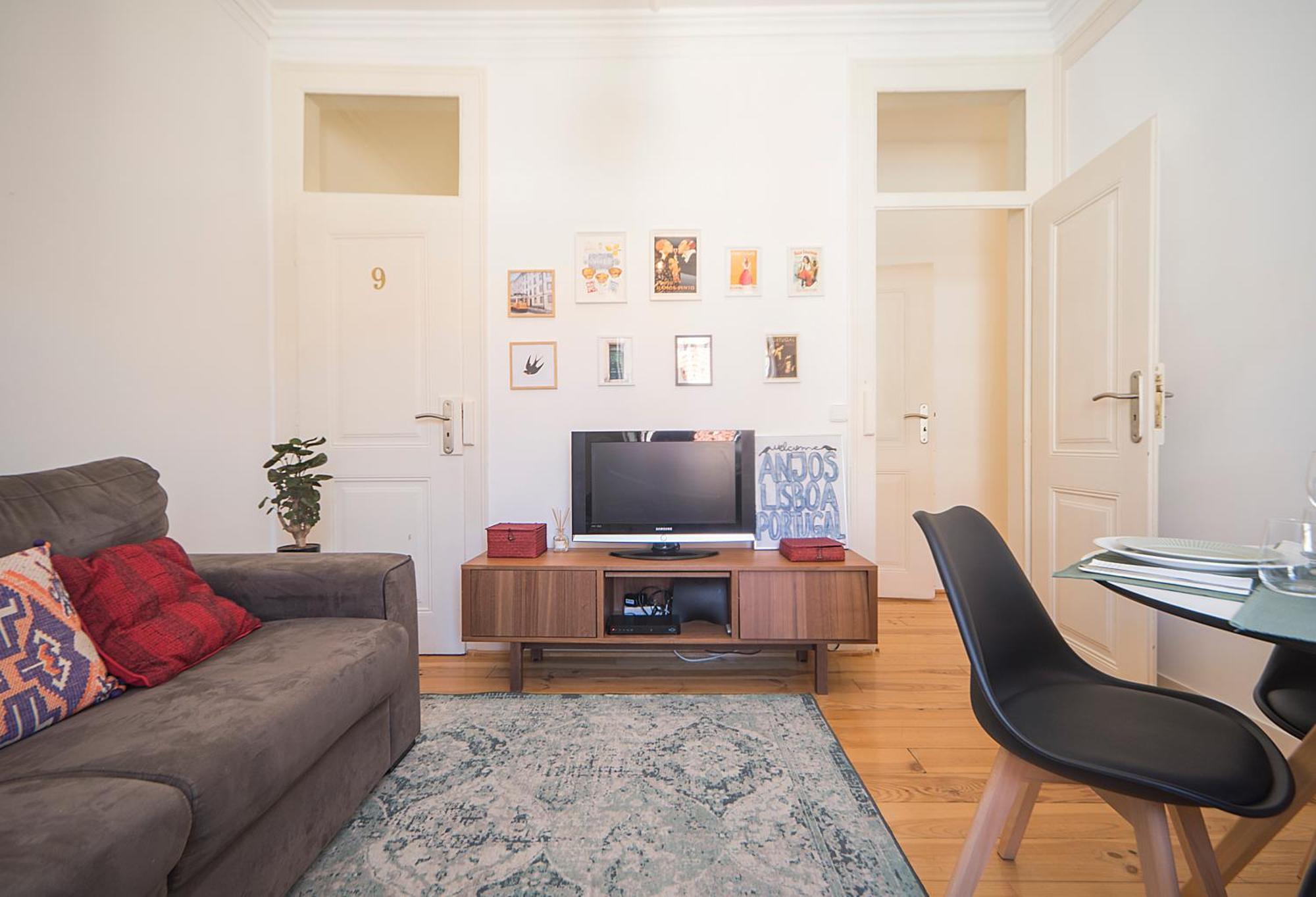 Appartement Com 3 Quartos Muito Acolhedores Nos Anjos Lisboa