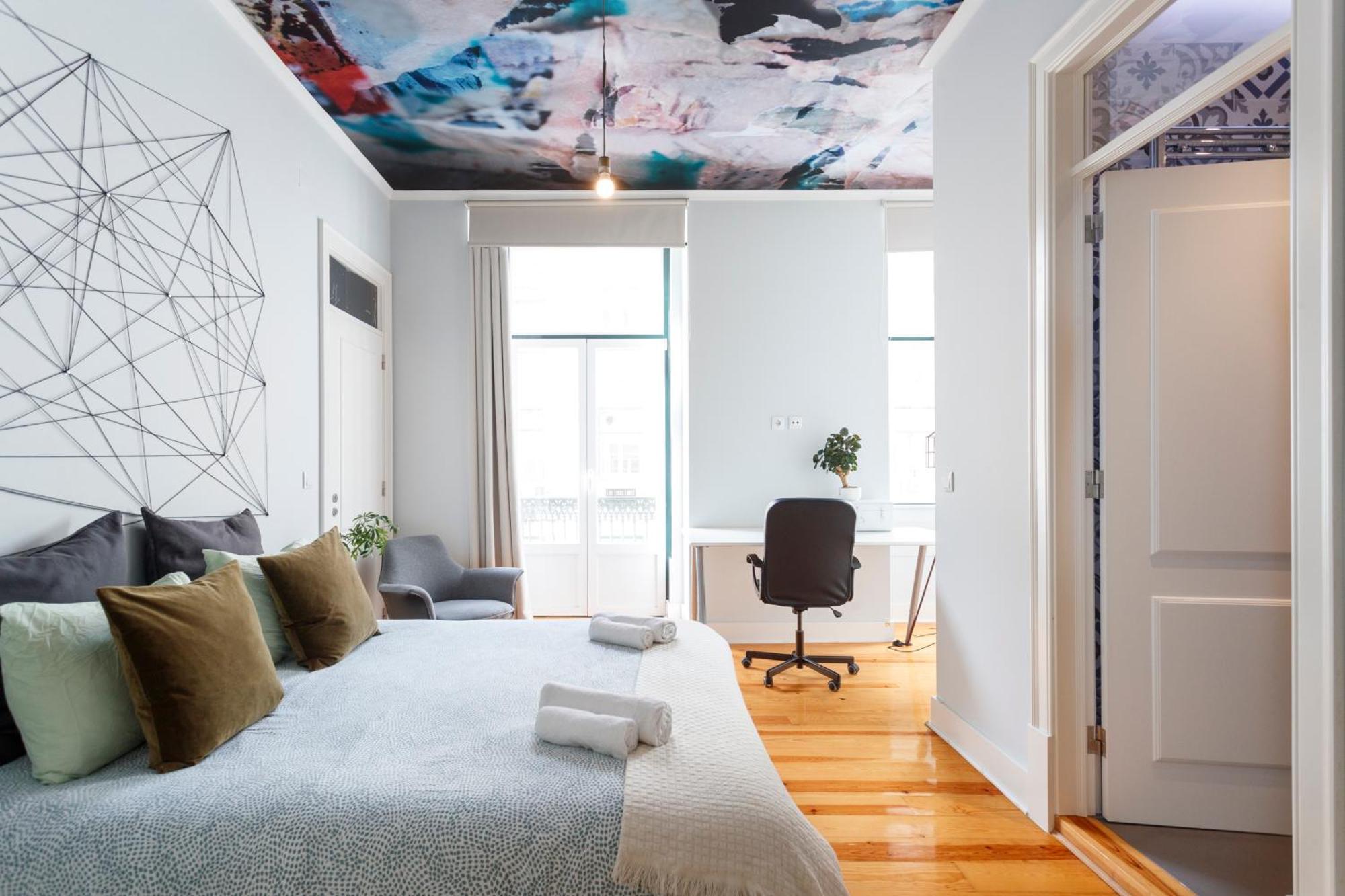 Séjour chez l'habitant Pleasant Bedrooms In Shared House In The Center Of Praca Da Figueira