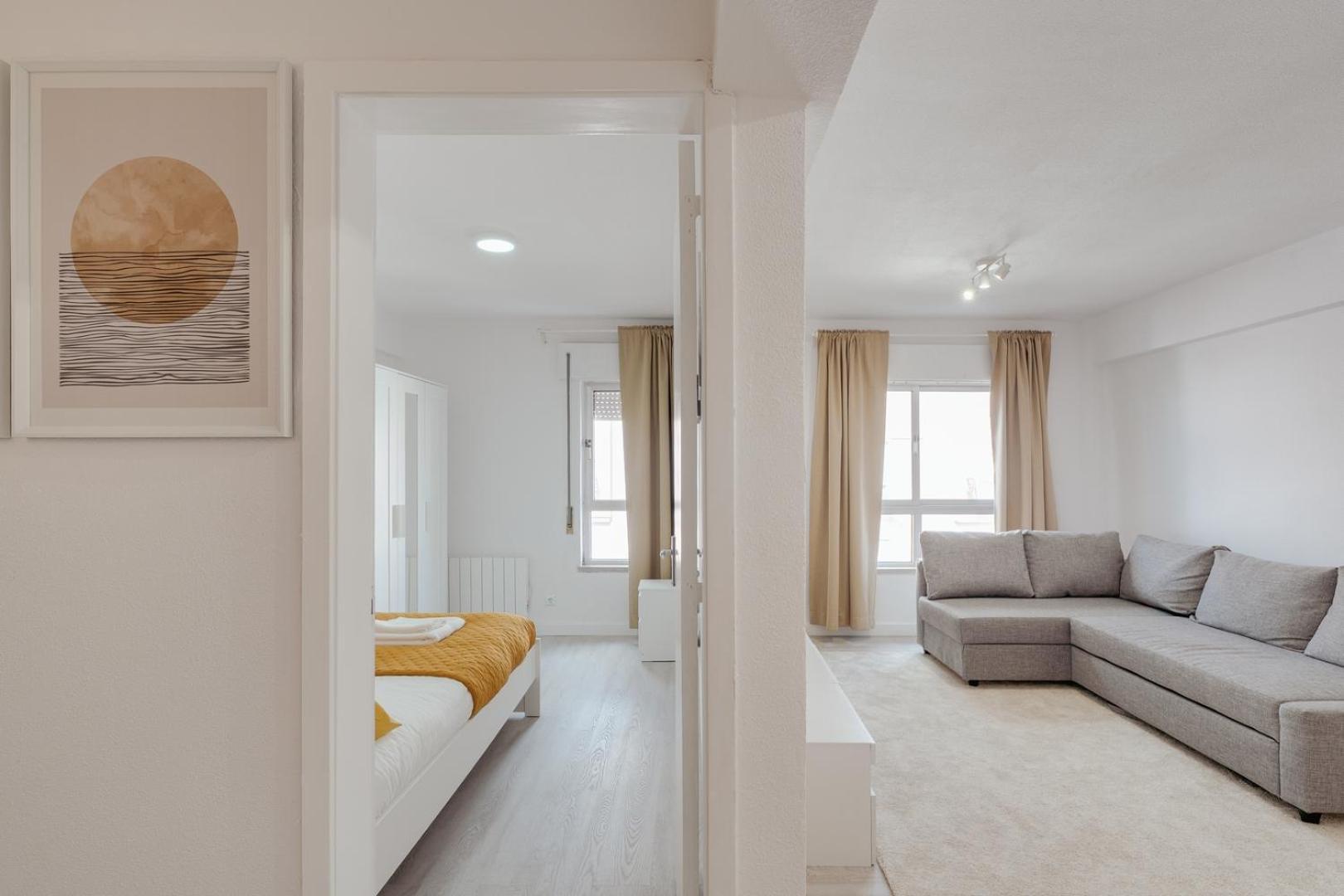 Hostwise - Bright & Family Flat In Paco De Arcos Appartement