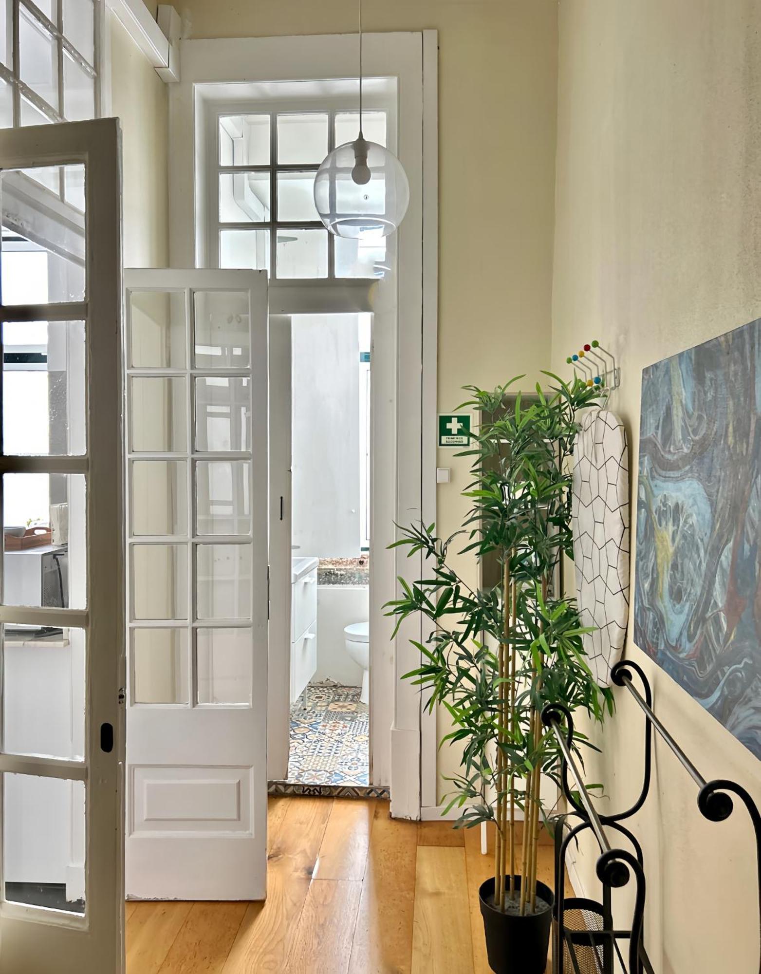 Sj2dee Heart Of Baixa New Air Conditioning Spacious 2 Apts 4br2ba * Lissabon
