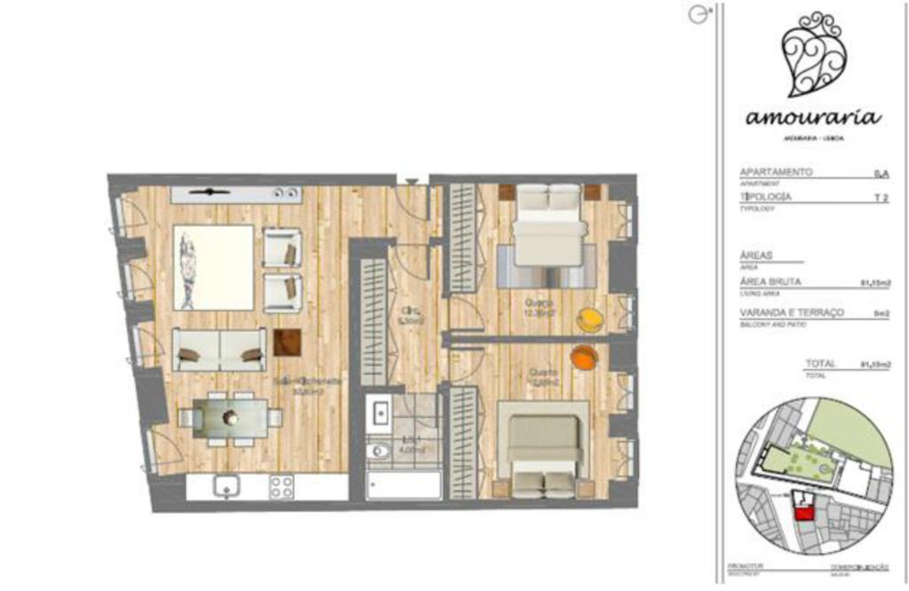 Appartement Casas Da Baixa - Damouraria *