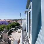 Photographers attic w stunning view in Alcântara
