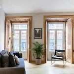 Charming Flat With Balconies Central Chiado District 2 Bedrooms & Ac 19Th Century Building