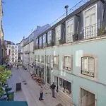 Amazing Terrace And Riverview In Historical Lisbon