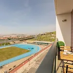 Modern Deco Apartment With Balcony