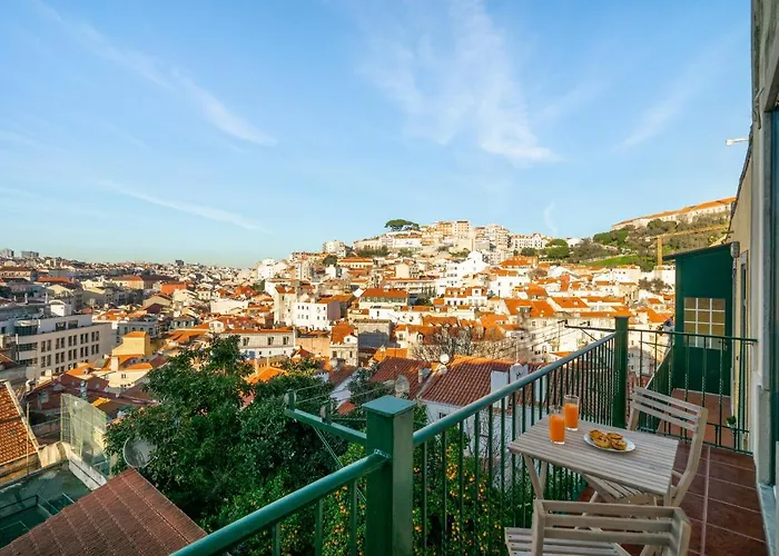 Whome - Mouraria Modern Living Breathtaking Views & Ac