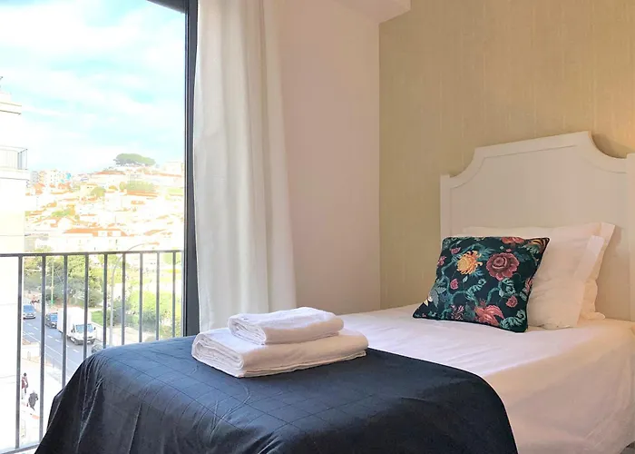 Mm3 Very Central Baixa-Rossio! Castle View And Free Parking!