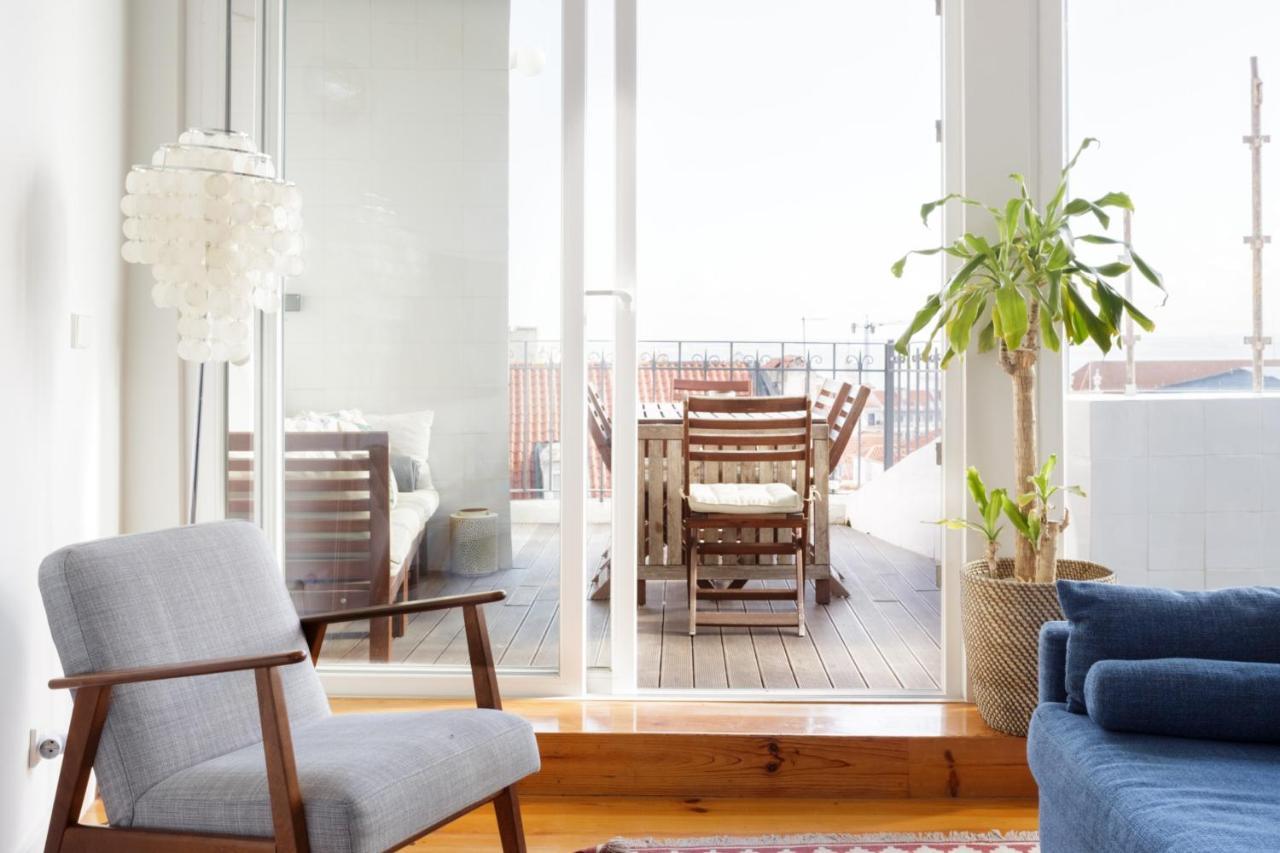Appartement Amazing Rooftop Terrace With River And Historic View 4 Bedrooms 4 Bathrooms Ac 19th Century Building Chiado Lisboa