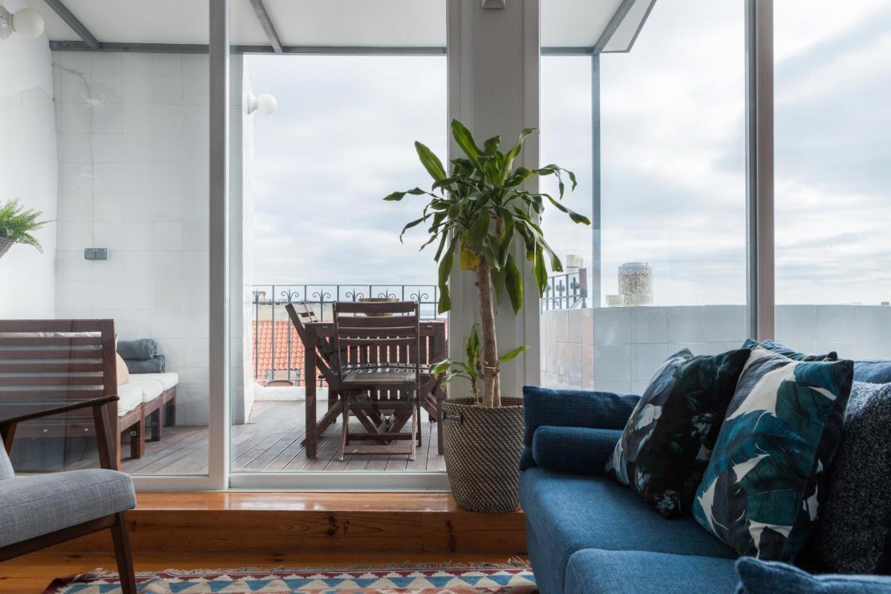 Appartement Amazing Rooftop Terrace With River And Historic View 4 Bedrooms 4 Bathrooms Ac 19th Century Building Chiado *