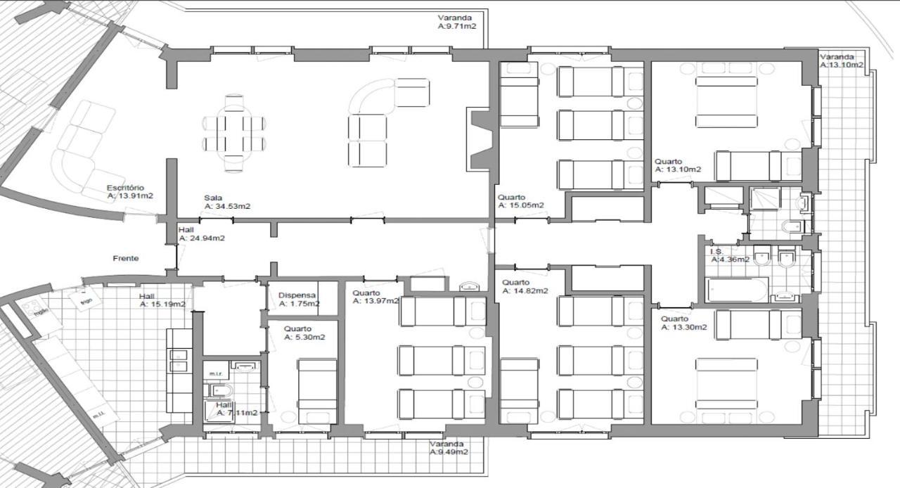 Appartement Apolonia 3 Frontal River View