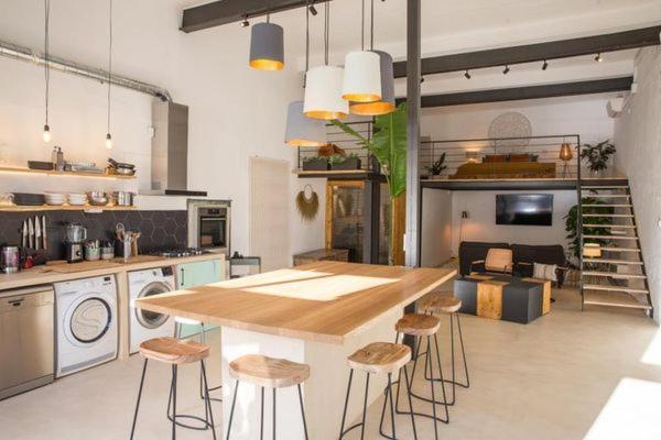 Industrial Loft In Front Of Santa Apolonia Appartement Lisboa