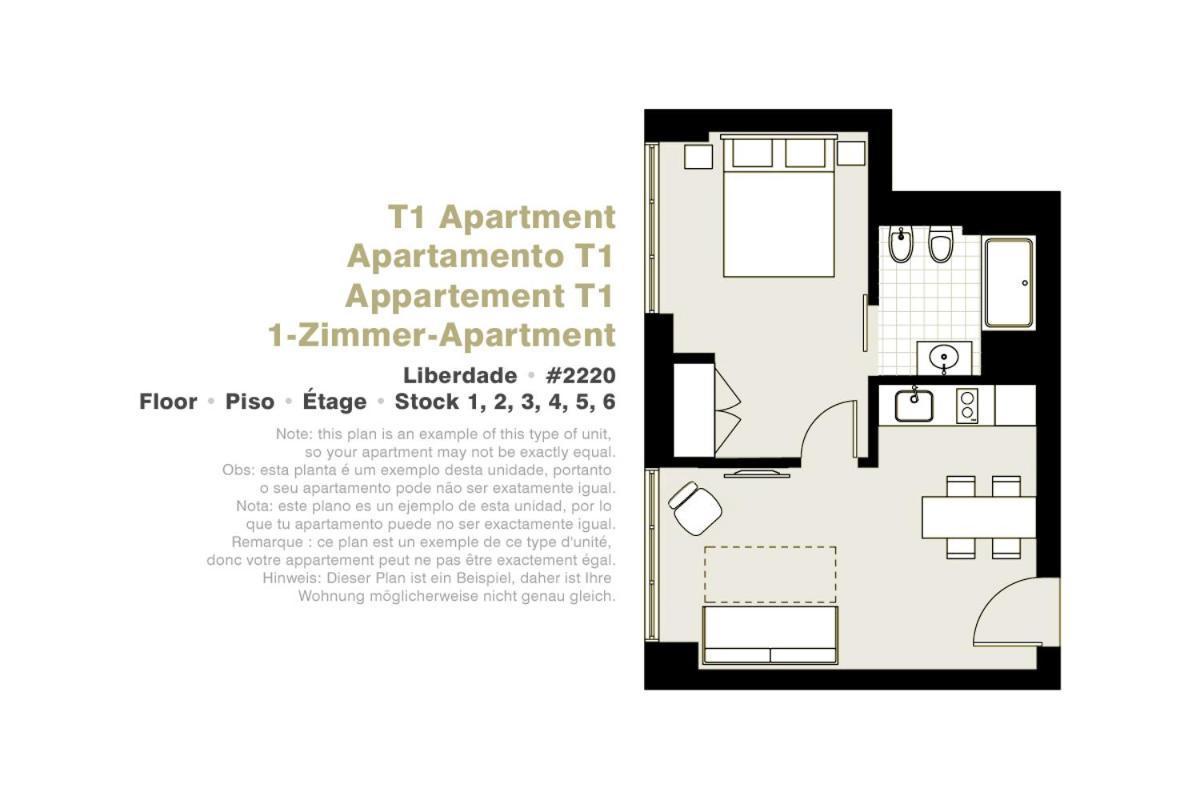 Appartement Serviced - Liberdade Lisboa