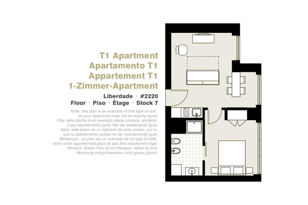 Appartement Serviced - Liberdade *