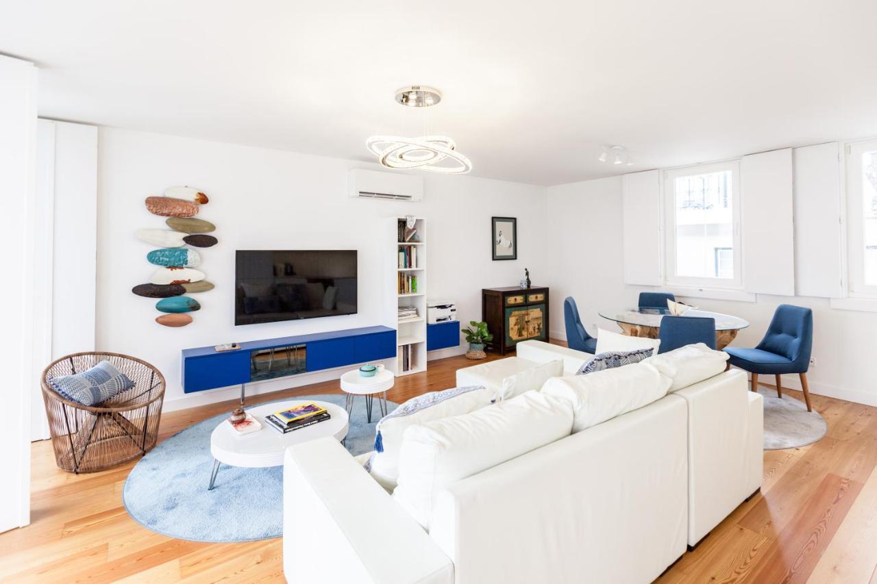 Apartment Flh Mouraria Blue Design With Parking & Pool Lissabon