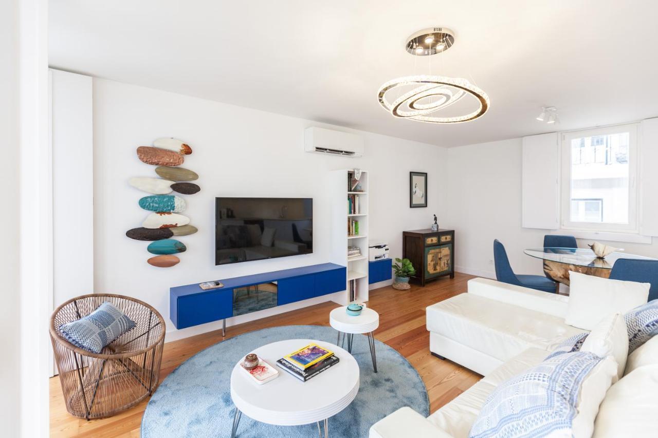 Flh Mouraria Blue Design With Parking & Pool Apartment Lissabon
