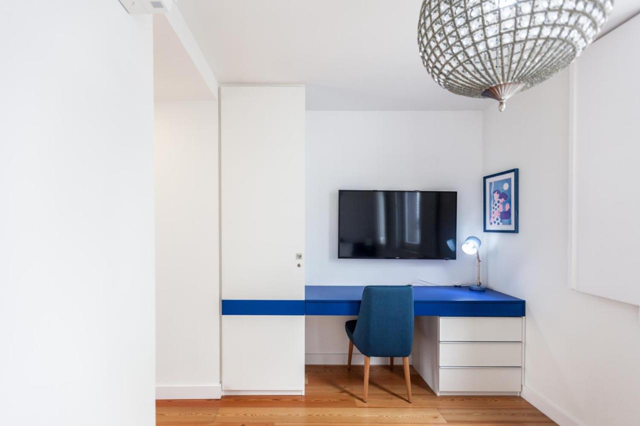 Flh Mouraria Blue Design With Parking & Pool Lissabon