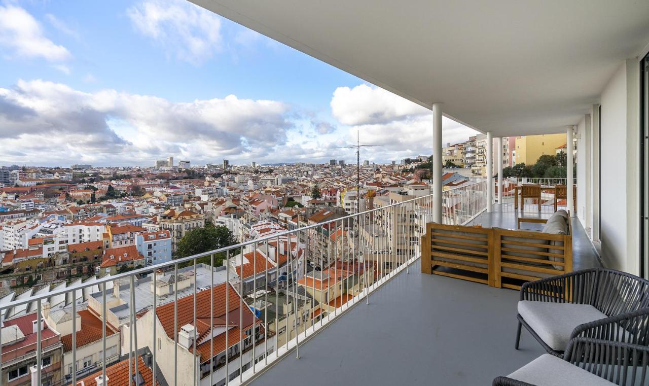 Apartment Whome Skyline Penthouse Luxury Living View, Ac & Elevator Lissabon