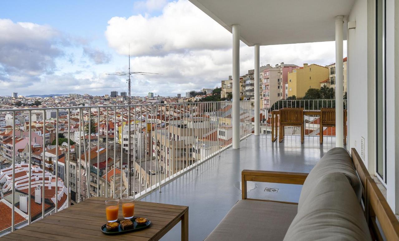 Apartment Whome Skyline Penthouse Luxury Living View, Ac & Elevator Lissabon