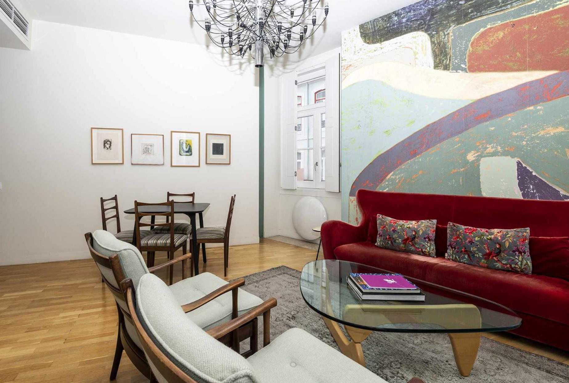 Italian Design In Principe Real Appartement