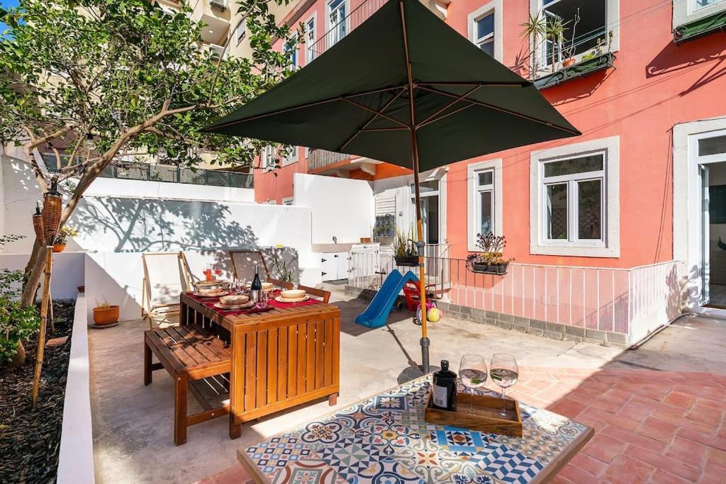Flat Art - Luxury With Private Pool & Garden Appartement Lisboa