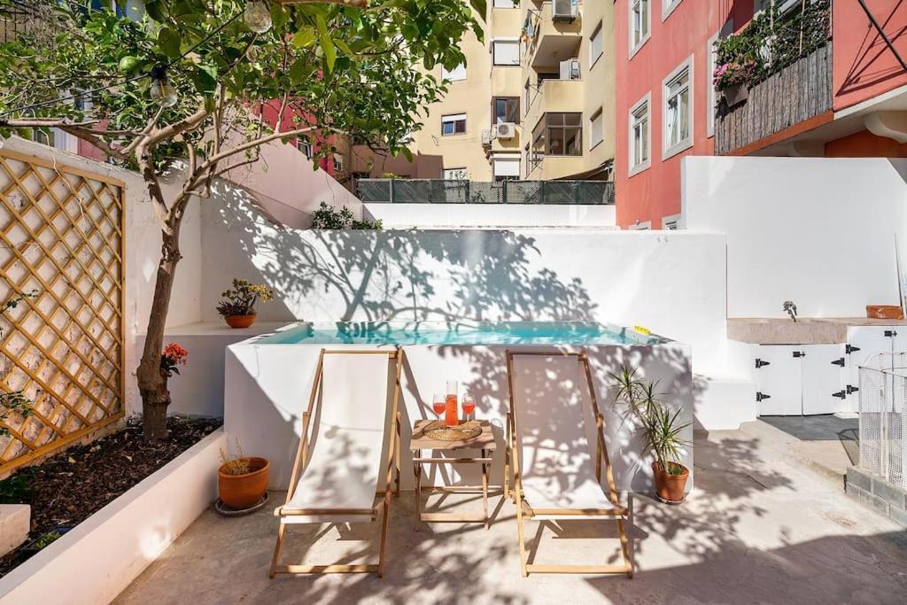 Flat Art - Luxury With Private Pool & Garden Appartement Lisboa