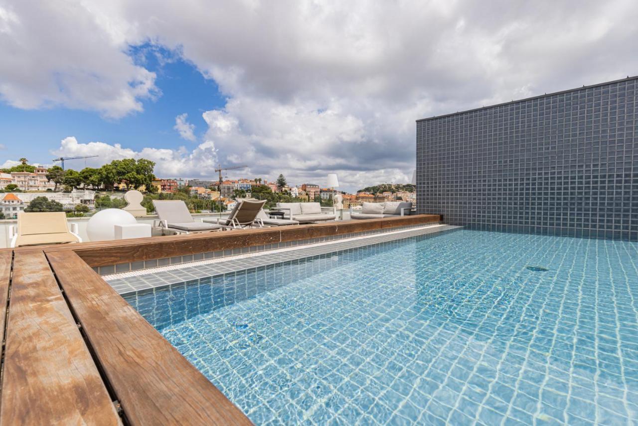 Appartement Liberdade Elegance W/rooftop Pool By Lovelystay Lisboa