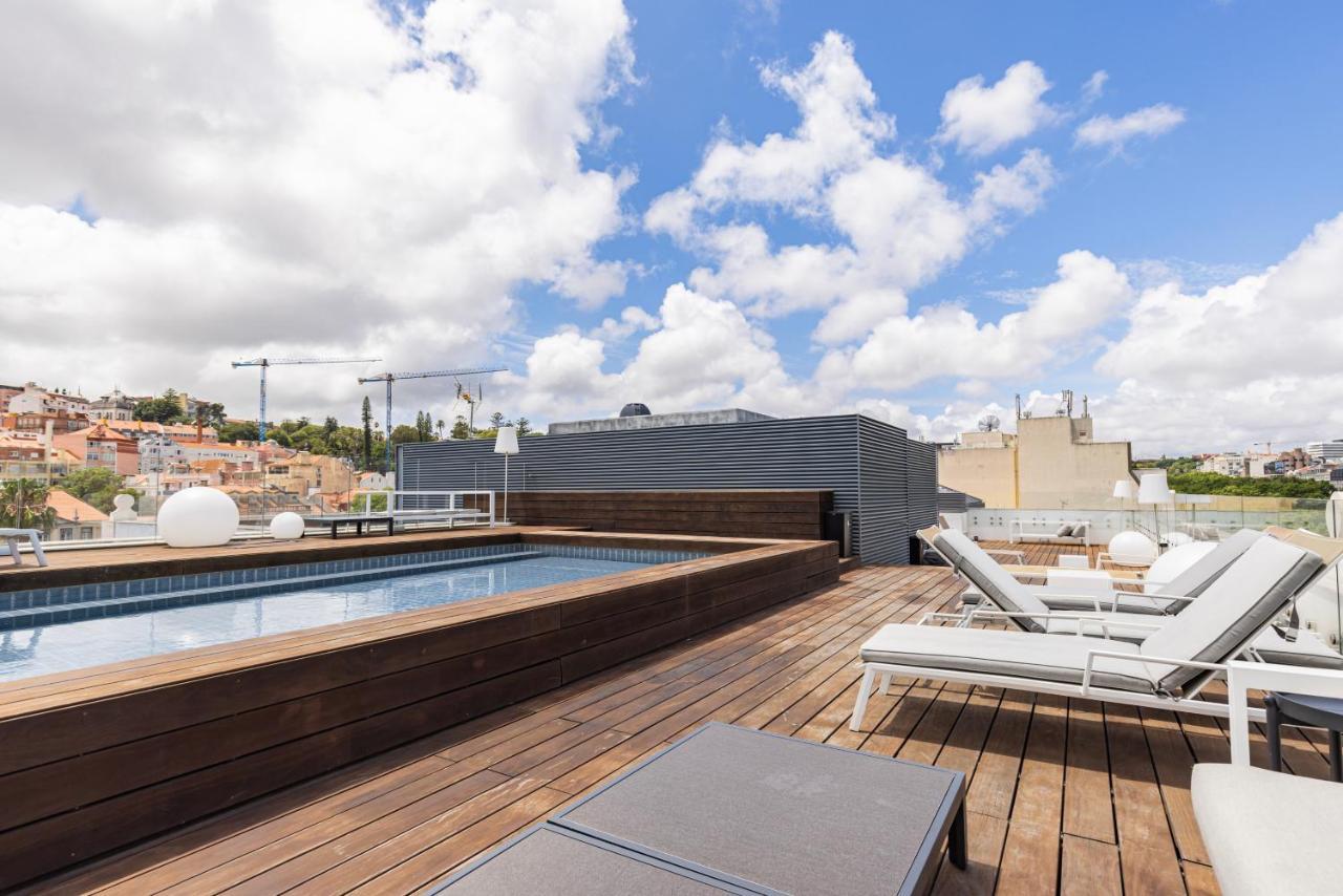 Appartement Liberdade Elegance W/rooftop Pool By Lovelystay Lisboa