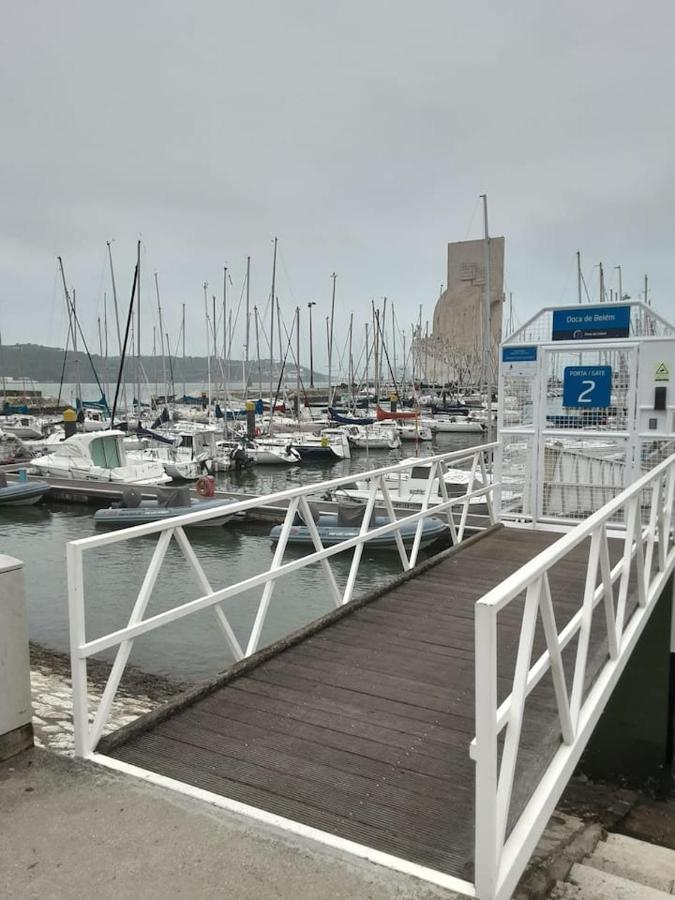 Vintage Sailboat In Belem Lissabon