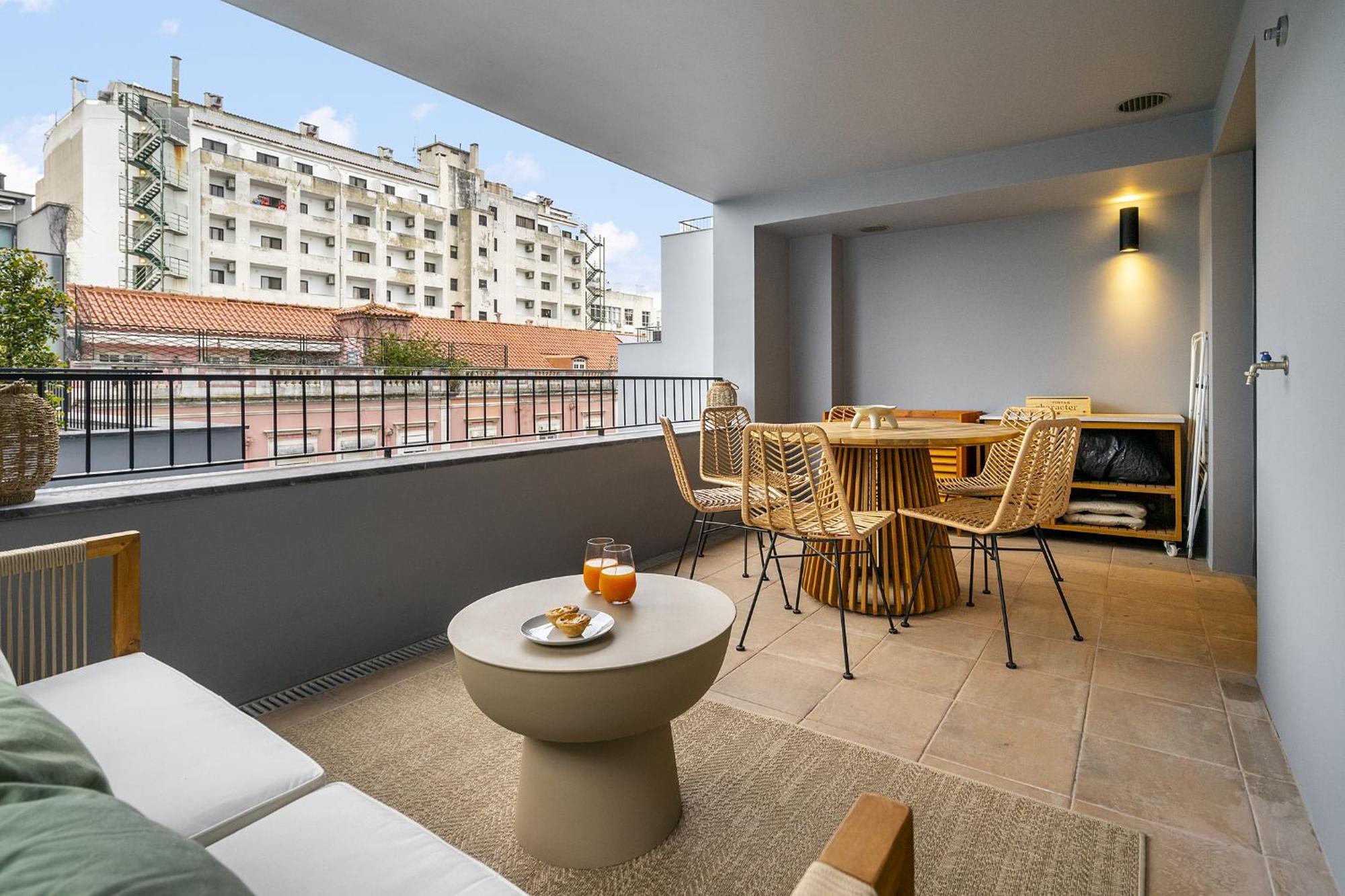 Appartement Whome Urban Oasis: Modern Living With Parking & Ac Lisboa