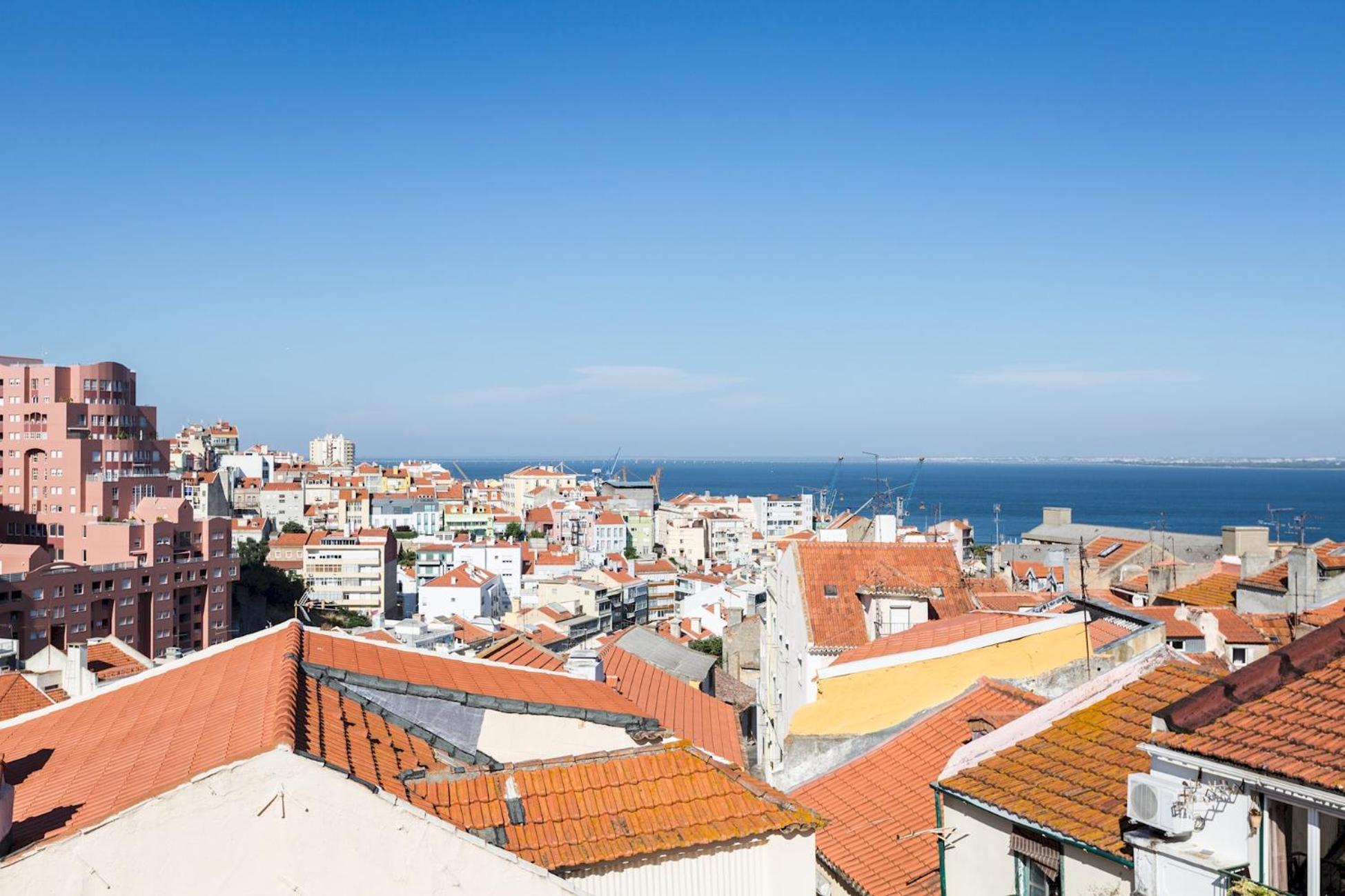 Appartement Romantic Gem In Graca Lissabon