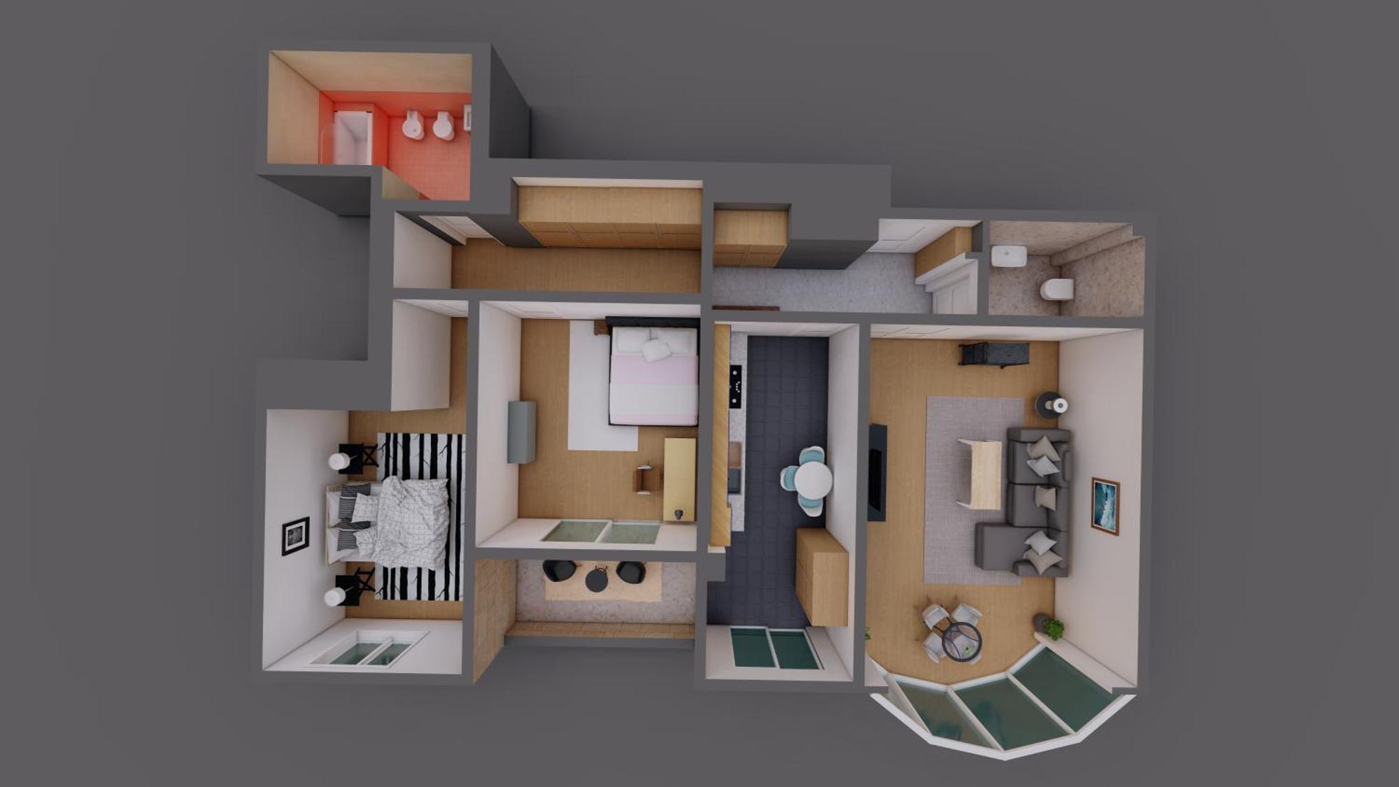 Premium Flat In Upscale Area, Balcony, Parking *