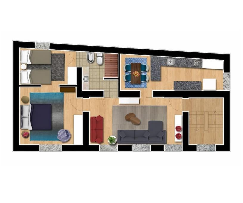 C3 Bairro Alto Cozy Romantic Loft In 18th Century Building Appartement