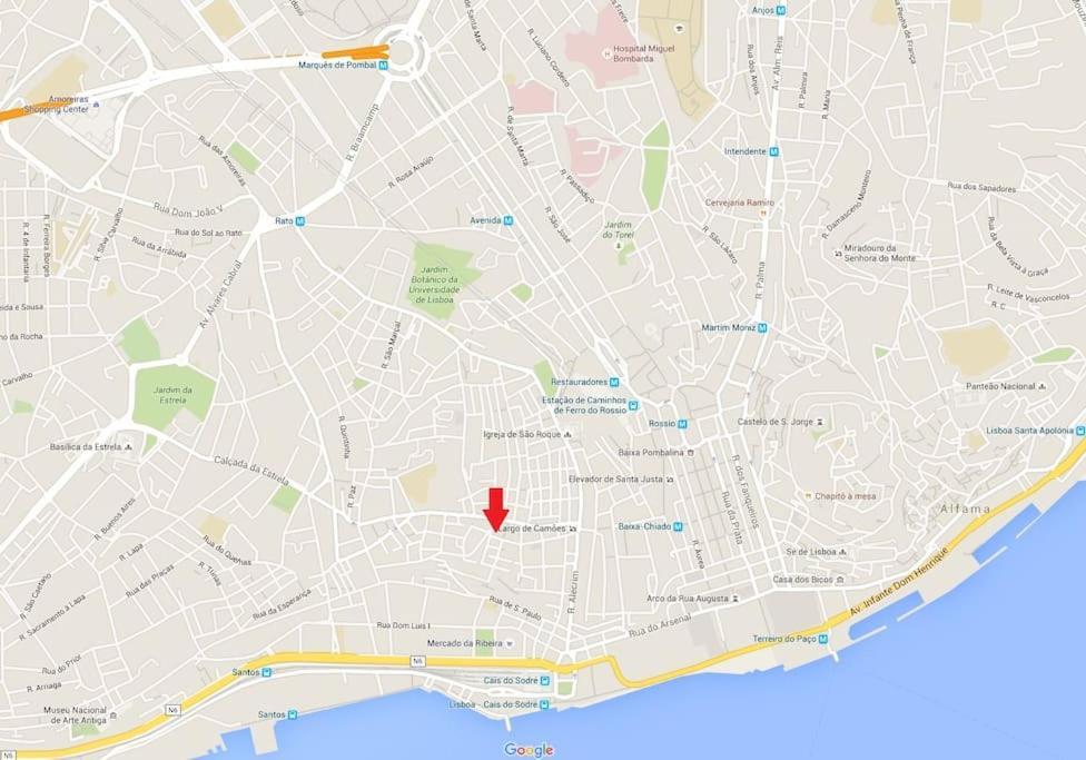 B1 Bairro Alto - Bica Spacious Bright Appartement Lisboa