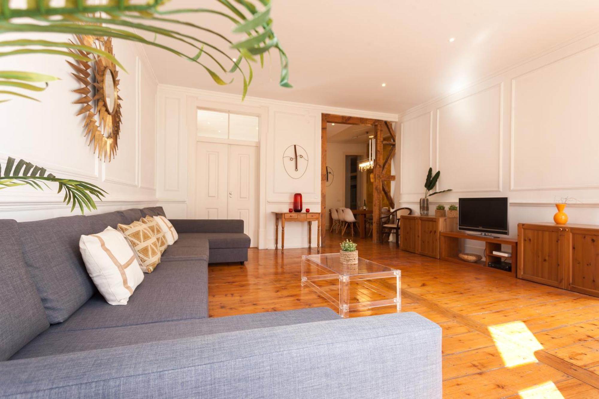 Tejo Vintage Three-bedroom - By Lu Holidays * Lissabon