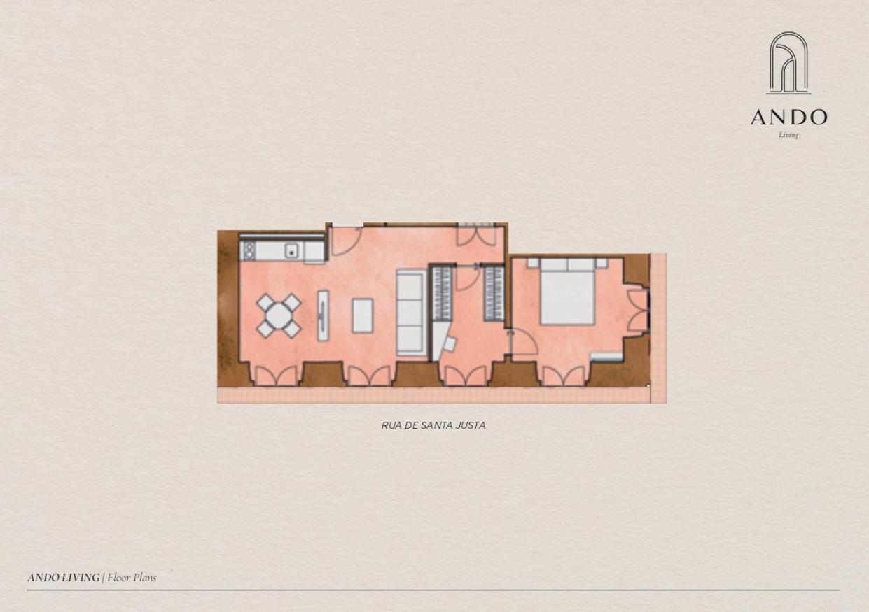 Ando Living - Santa Justa 79 House Lissabon